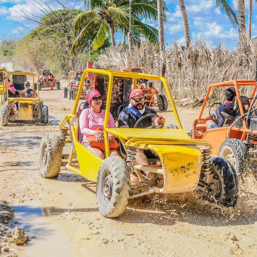 Combo Adventure: Buggy + Horse Ride + Zip Line + Ecotour Discovery